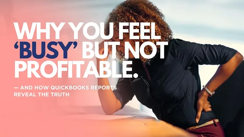 Why you feel busy but not profitable blog