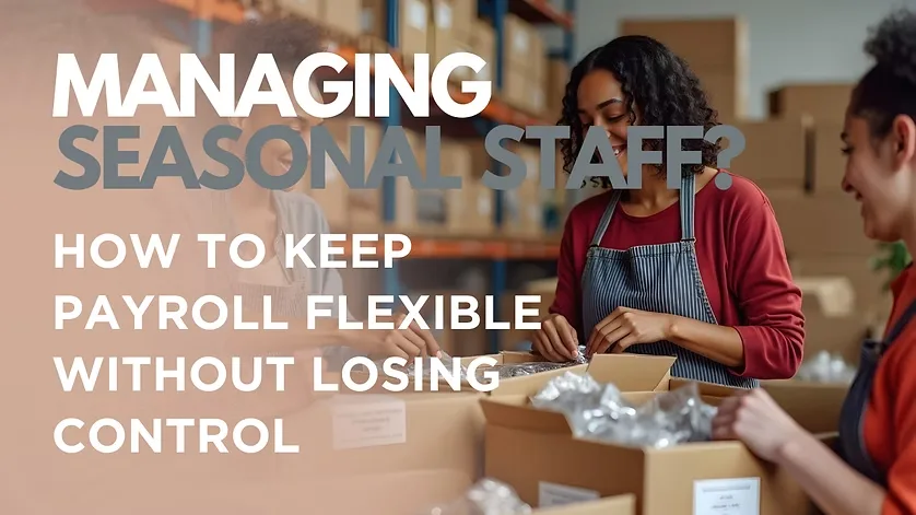 Managing seasonal staff blog