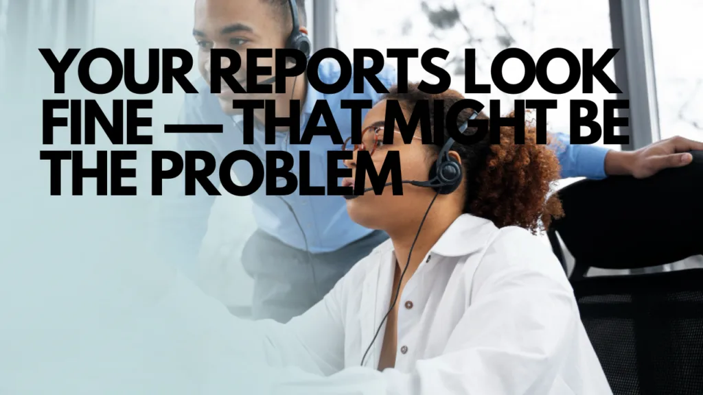 Your Report Looks Fine Blog